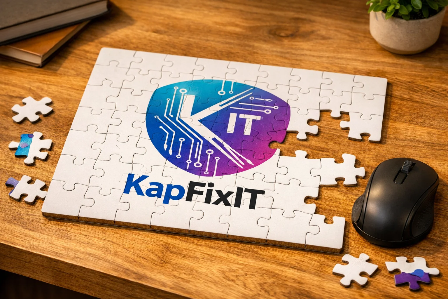 Foto-Puzzle aus MDF
